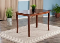 Winsome Wood Inglewood Dining Table in Walnut Finish