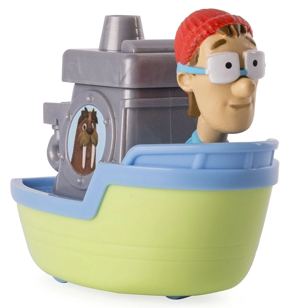 PAW Patrol Rescue Racers Captain Turbot’s Boat Toy Vehicle