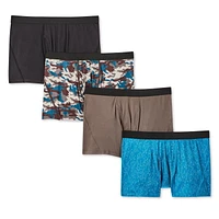 Athletic Works Men's Trunks 4-Pack