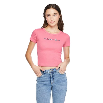 No Boundaries Women's Short Sleeve Tee