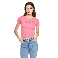 No Boundaries Women's Short Sleeve Tee
