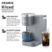 Keurig® K-Iced Essentials™ Single Serve Coffee Maker, 3 CUP SIZES 177, 237, and 296 ml