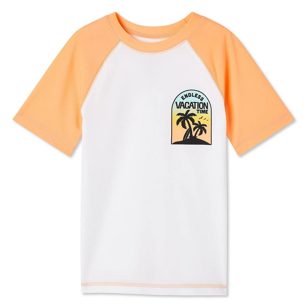 George Boys' Short Sleeve Rash Guard