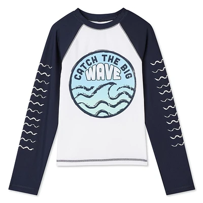 Maillot de bain anti-UV à manches longues George pour garçons