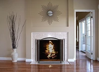 Pleasant Hearth  Fortna 3 Panel Fireplace Screen