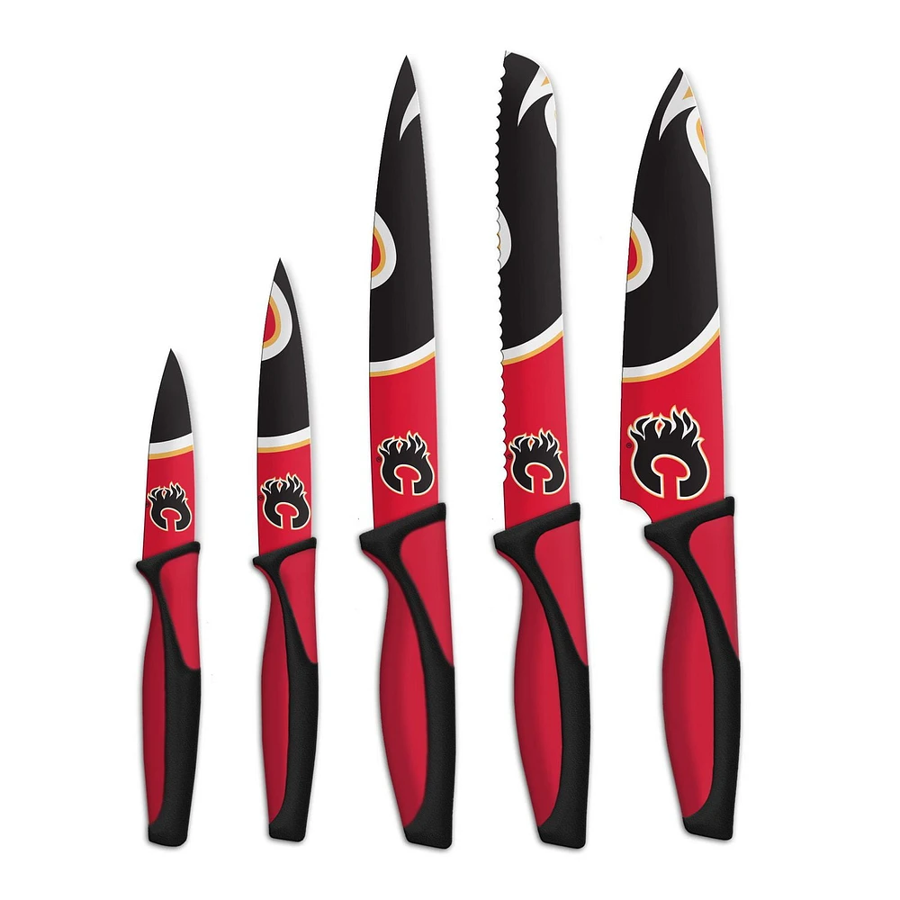 The Sports Vault Kitchen Knives Calgary Flames