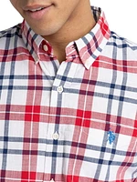 U.S. Polo Assn. Men's Short Sleeve Button Up Shirt, Shirt
