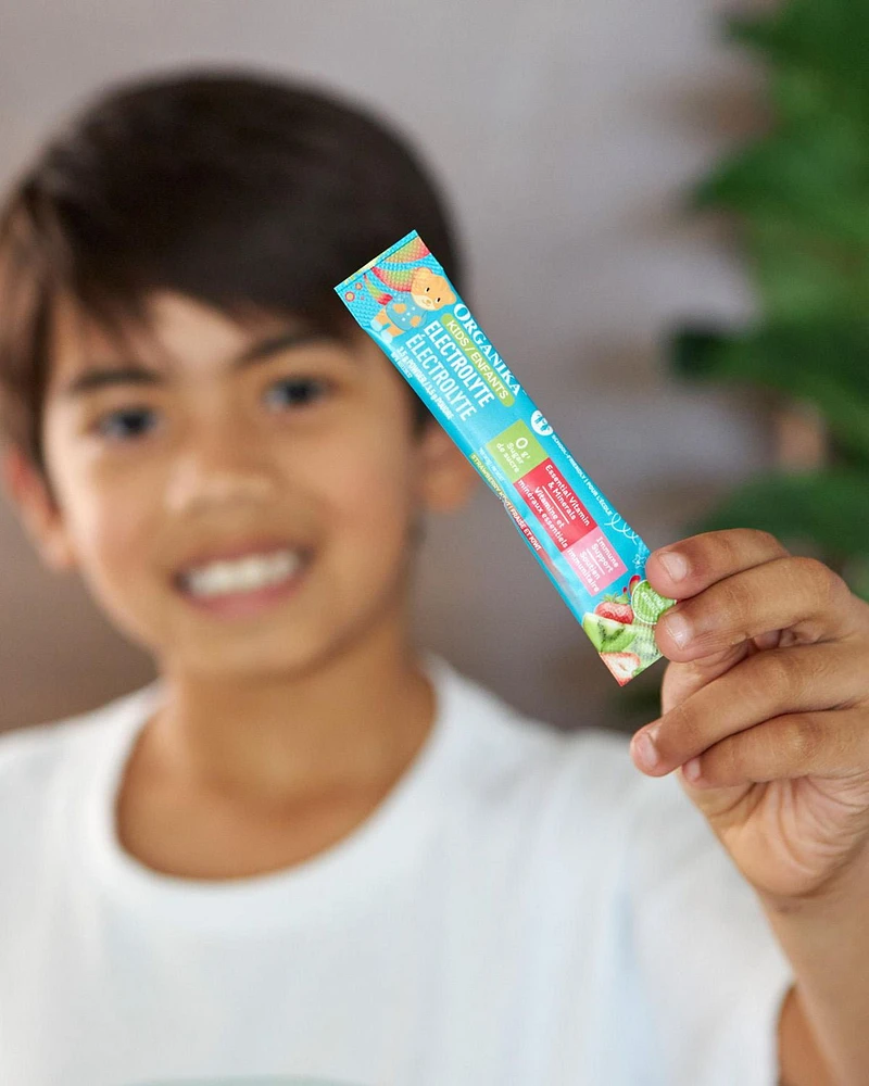 ELECTROLYTE SP KIDS STRAWB KIWI BOX8, Daily electrolyte boost for kids.