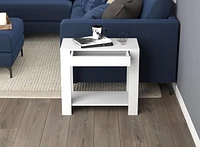 Safdie & Co. Accent Table White With Drawer