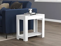 Safdie & Co. Accent Table White With Drawer