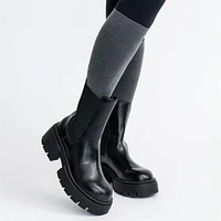 Dr. Johnny's Solid Grey Cotton Compression Socks