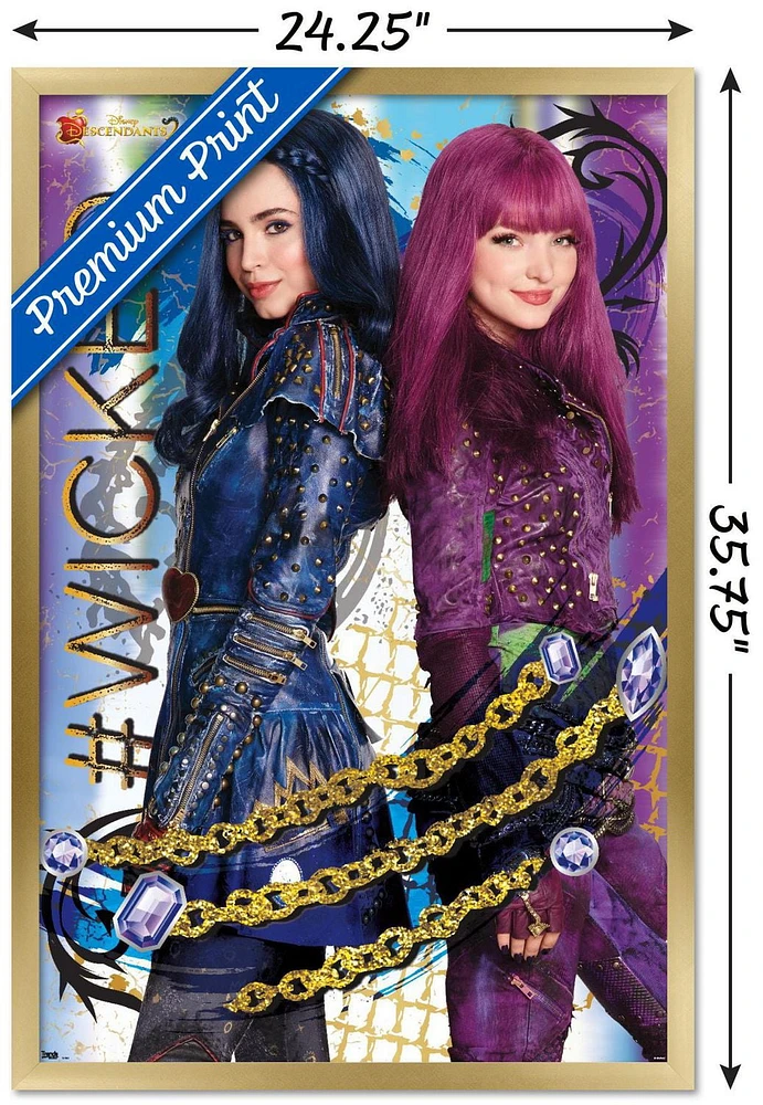 Disney Descendants 2 - Wicked Wall Poster