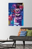 Five Nights at Freddy's: Sister Location - Funtime Freddy Wall Poster, 22.375" x 34" Framed