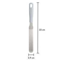 Mainstays Stainless-Steel Icing Spatula, Grey, Icing Spatula