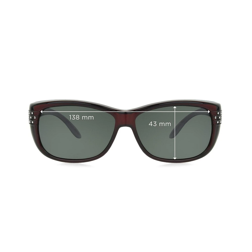 Les surlunettes de soleil FitsOver de Polar Optics