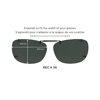 Foster Grant Polar Optics Clipons Sunglasses