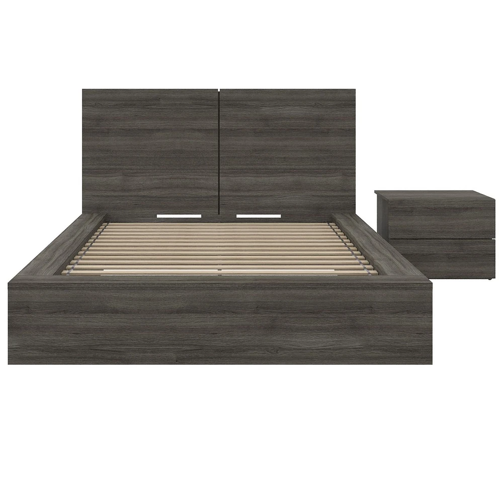 James -Piece Bedroom Set with Bed