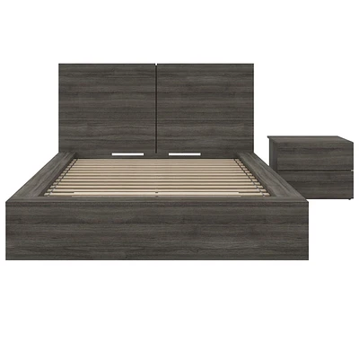 James -Piece Bedroom Set with Bed