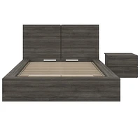 James -Piece Bedroom Set with Bed