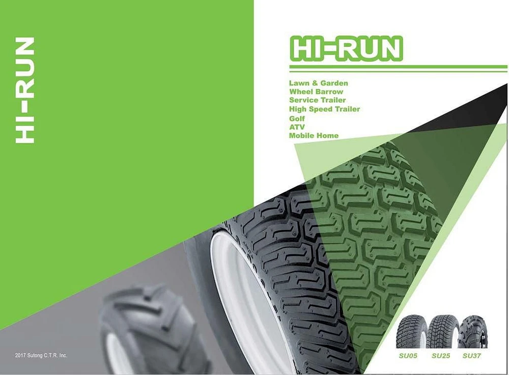 Hi-Run Replacement Lawn Mower Tire<br>13 x 5.00-6 2PR, WD1031