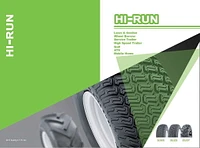 Hi-Run Replacement Lawn Mower Tire<br>13 x 5.00-6 2PR, WD1031