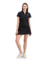 Reebok Women’s Prep Pleated Tennis Skort with Inner Shorts and Pockets