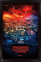 Netflix Stranger Things: Season 4 - Hawkins, Indiana Wall Poster