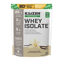 Kaizen Naturals Whey Isolate Saveur de Grosse de Vanille