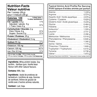 Kaizen Naturals Whey Isolate Saveur de Grosse de Vanille