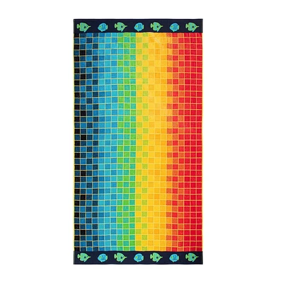 Tiles Beach Towel