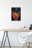 Netflix Stranger Things: Season 4 - The Piggyback Wall Poster with Magnetic Frame, 22.375" x 34"