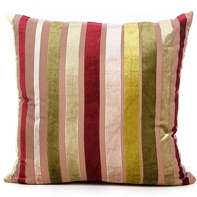 Gouchee Design Velvet Stripe Cushion