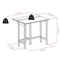 Winsome- Lynnwood 3 PC Kitchen set