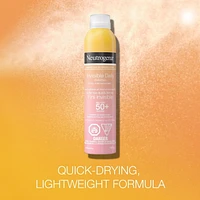 Écran solaire en bruine corporelle Neutrogena Défense quotidienne Fini invisible FPS 50+ 141g