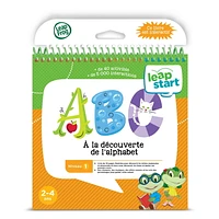 LeapFrog LeapStart 3D Preschool Activity Book (Level 2): À La découverte De L'alphabet - French Version, 2 to 4 years