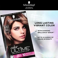 Schwarzkopf Color Ultime Permanent Hair Color Cream, 5.84 Chocolate Copper