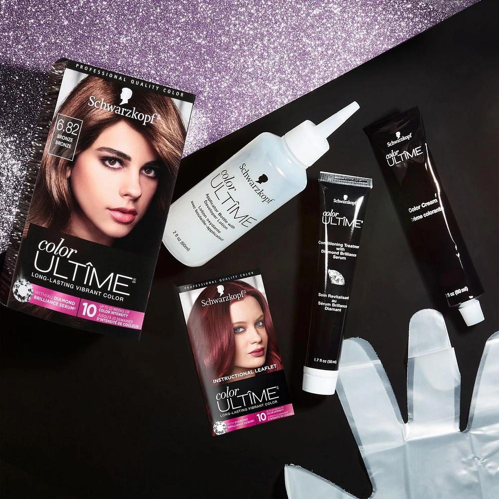 Schwarzkopf Color Ultime Permanent Hair Color Cream, 5.84 Chocolate Copper