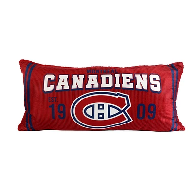 NHL Montreal Canadiens Body Pillow, 18" x 36"