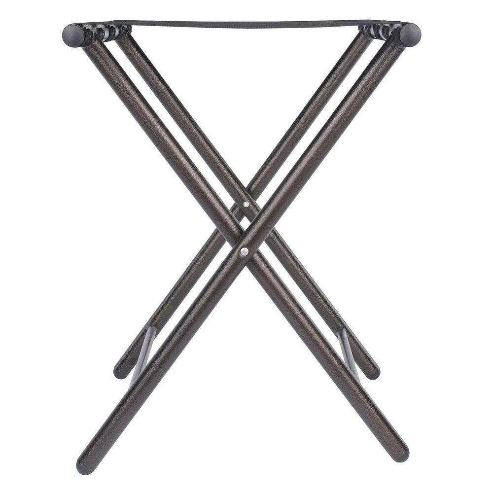 Winsome 93522- Tavin Luggage Rack, Folding Straight Leg