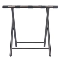 Winsome 93522- Tavin Luggage Rack, Folding Straight Leg