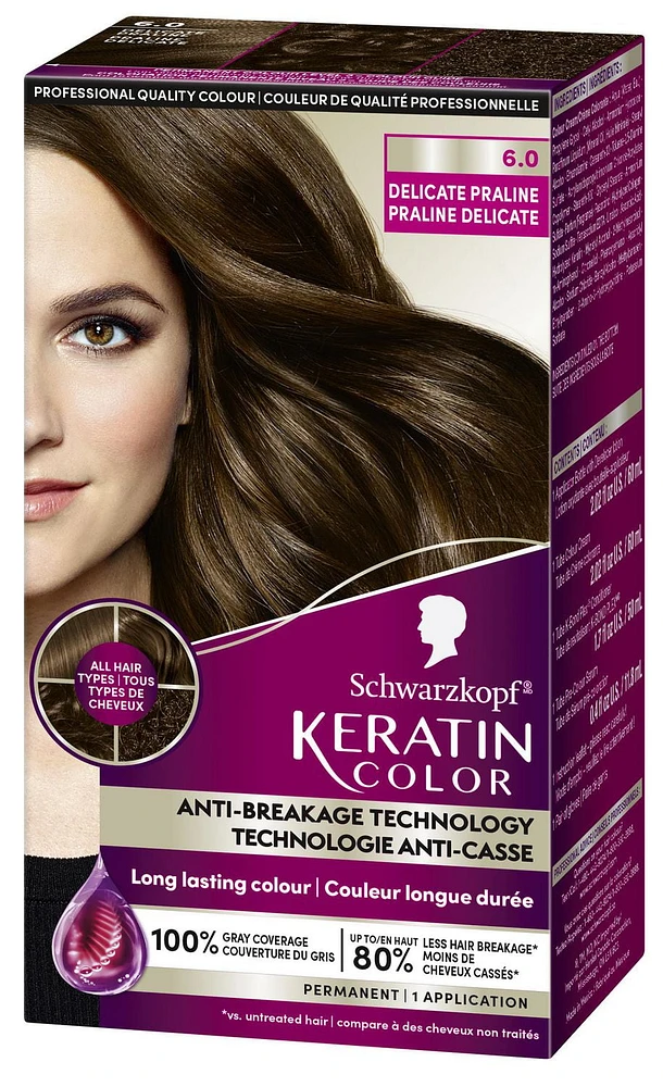 Schwarzkopf Keratin Color Permanent Hair Color Cream