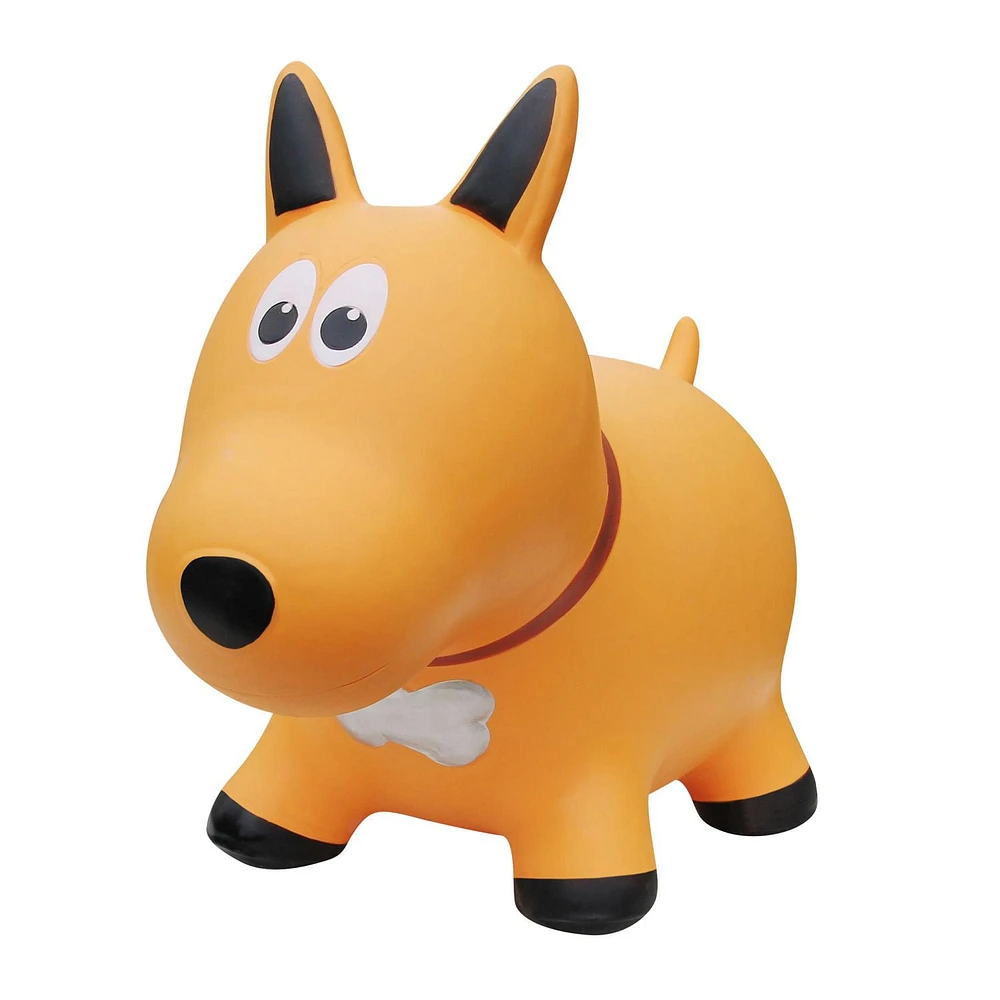 Farm Hoppers Animal Bouncers Dog, Yellow