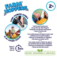 Farm Hoppers Animal Bouncers Dog, Yellow