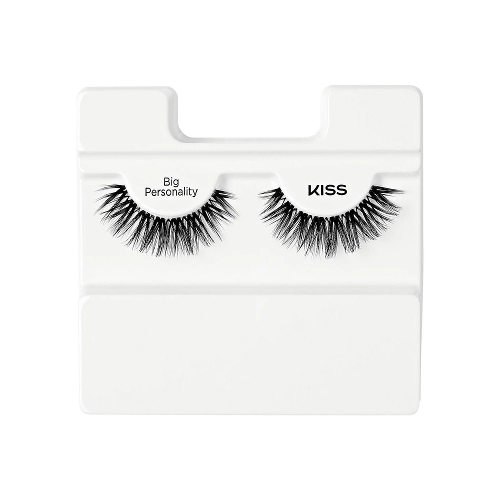 KISS MLBB - 3D Big Personality - 1 Pair, 3-dimensional lashes