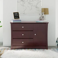 Storkcraft Crescent 3-Drawer Combo Dresser