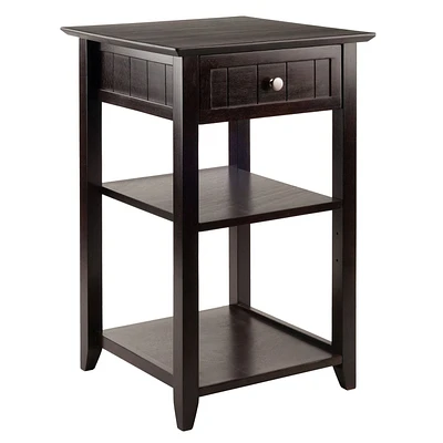 Winsome Burke Printer Stand Coffee Finish