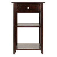 Winsome Burke Printer Stand Coffee Finish