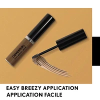 COVERGIRL Easy Breezy Brow Volumizing Gel, Holds Brows for 24 Hours, Infused with Argan Oil & Biotin, 100% Cruelty-Free, Tinted brow gel