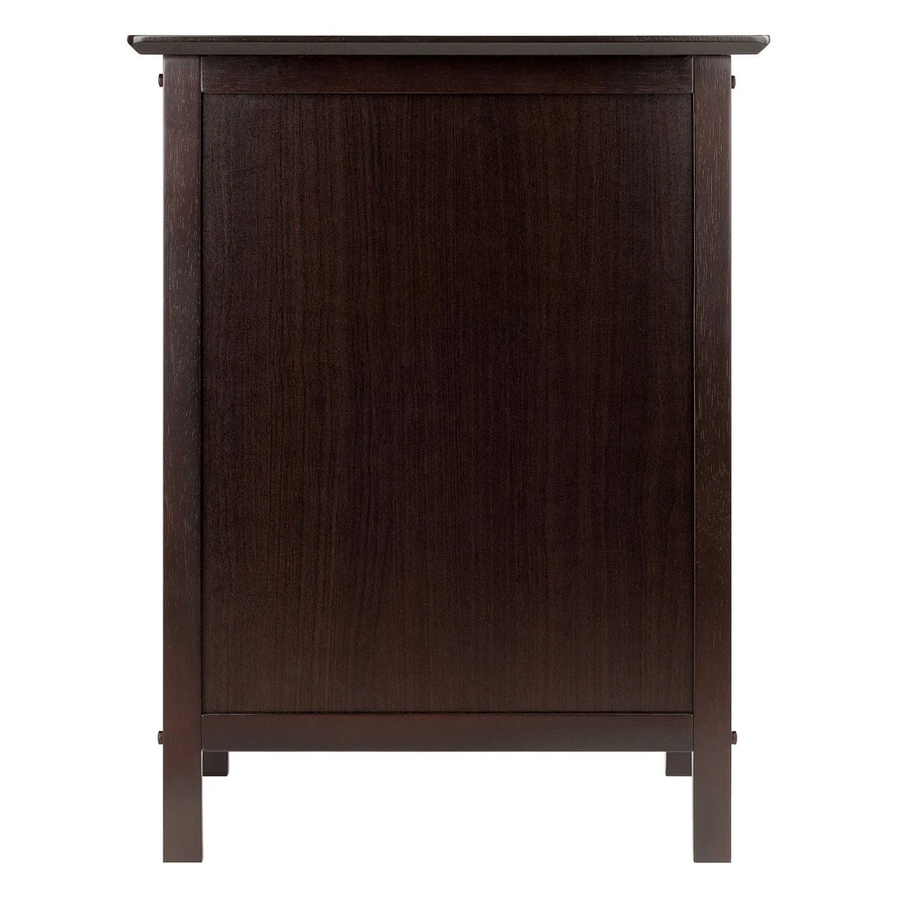 Winsome Xylia Accent Table in Coffee Finish