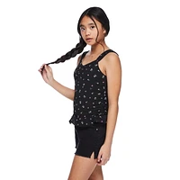My Sister's Closet Girls' Ruched Peplum Tank, Sizes S-XXL
